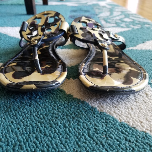 {Tory Burch} Patent Floral Miller - Picture 7 of 8